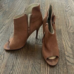 Also suede booties